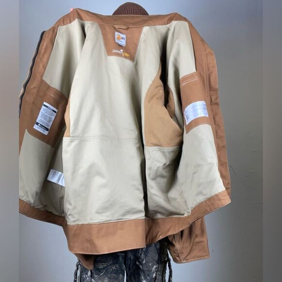 Carhartt Flame Resistant Full Swing Duck Jacket XL - Picture 3 of 6